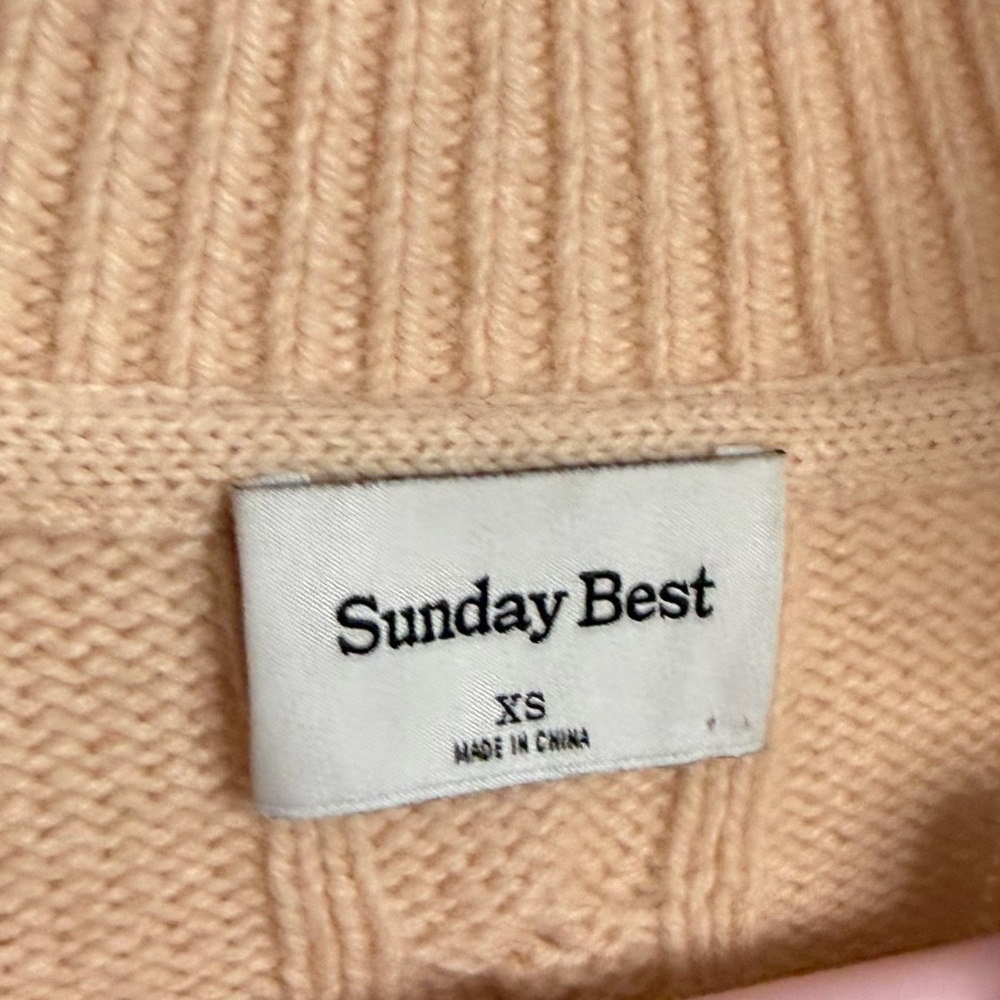 Aritzia Sunday Best Lottie wool knit Sweater - Picture 9 of 12